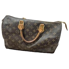 Louis Vuitton Speedy Monogramm Canvas Braun