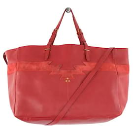 Borsa tote in pelle rossa - Jerome Dreyfuss