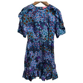 Seiden-Rayon-Kleid mit Blumenmuster von Kate Spade New York
