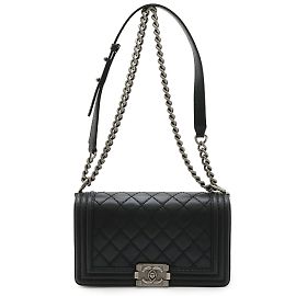 Borsa a Spalla Matelassé Wild Stitch Chanel Boy 25