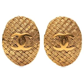 Orecchini a clip intrecciati Chanel Coco Mark