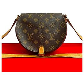 Borsa a Spalla in Pelle Monogram Tambourin di Louis Vuitton