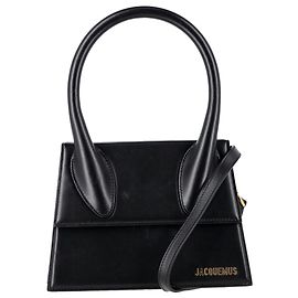 Borsa a mano Le Grand Chiquito di Jacquemus in pelle nera