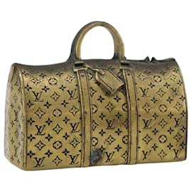 Louis Vuitton Porte-papier en métal doré LV Auth 156369M