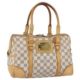 LOUIS VUITTON Bolso de Mano Damier Azur Berkeley N52001 LV Auth gh1418