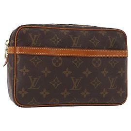 LOUIS VUITTON Bolso de Mano Compiegne 23 Monograma M51847 Auth LV ka820