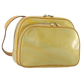 Zaino Marley Monogram Vernis Grigio M91038 LV Auth 153312 di LOUIS VUITTON
