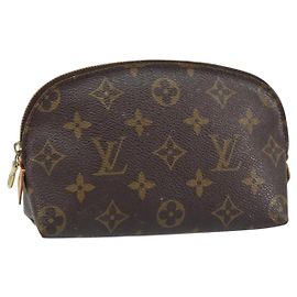 LOUIS VUITTON Pochette Cosmetica Monogram PM Pouch M43998 LV Auth BA8810