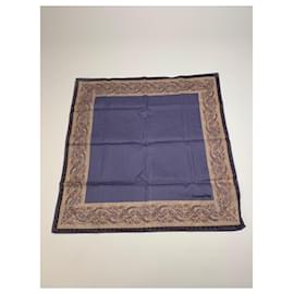 Vintage Dior Schal Lila Braun