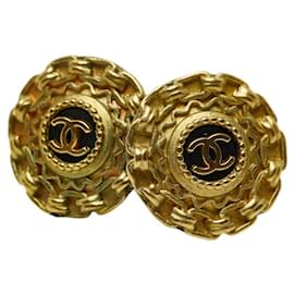 Vintage Chanel Coco Mark Clip Ohrringe