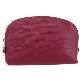Pochette Cosmetica Louis Vuitton in Pelle Epi PM