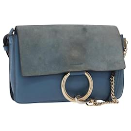 Borsa a Spalla Faye in Pelle e Camoscio - Piccola - Chloé