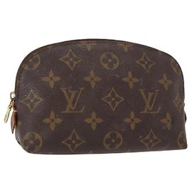LOUIS VUITTON Pochette Cosmetica Monogram PM Pouch M43998 LV Auth 156105