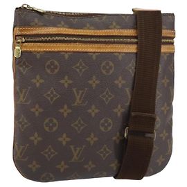 LOUIS VUITTON Monogram Pochette Bosphore Schultertasche M40044 LV Auth ep12317