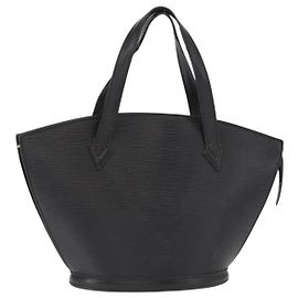 LOUIS VUITTON Borsa a Spalla Saint Jacques Epi Nera M52262 Auth 156531