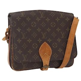 LOUIS VUITTON Borsa a Spalla Monogram Cartouchiere GM M51252 LV Auth ka917