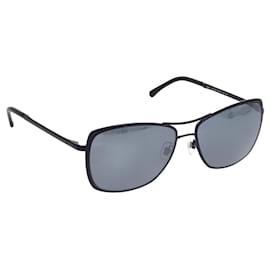 Gafas de sol de plástico con logo CC de Chanel