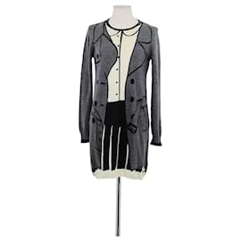 Graues Wollkleid - Moschino