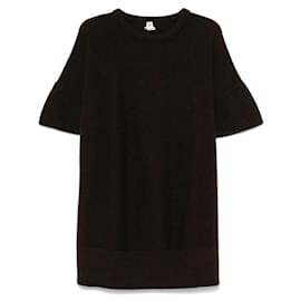 Vestido de Punto Marrón Oscuro Hermès - Años 2010