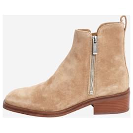 Stivaletti in suede neutro - taglia EU 37 (UK 4) - 3.1 Phillip Lim