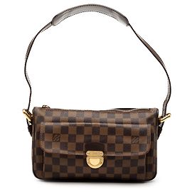 Louis Vuitton Marrone Damier Ebene Ravello GM