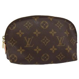 LOUIS VUITTON Monogramm Kosmetiktäschchen PM Pouch M43998 LV Auth BA8901
