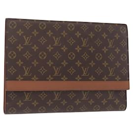 LOUIS VUITTON Monogram Porta Busta Clutch Bag M51801 LV Auth BA8759