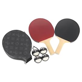 LOUIS VUITTON Set Monogram Eclipse Ping Pong James Club Custodia LV Auth 158098SM - Louis Vuitton