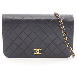 Borsa a Spalla Chanel Matelassé con Patta Completa