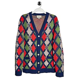 Gucci Rhombus Wollcardigan