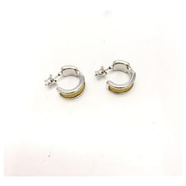 Hermes Olympe PM Silver Hoop Earrings - Hermès
