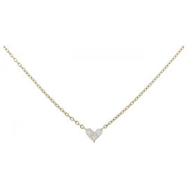 Autre Marque Collana Mysterious Heart Star Jewelry Au750 Diamond