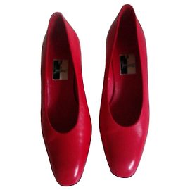 Décolleté Jaime Mascaro in pelle rossa 36