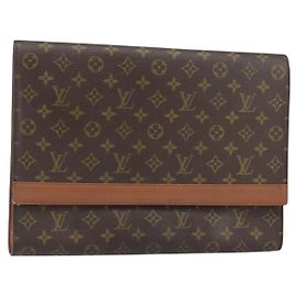 LOUIS VUITTON Monogram Umschlag Clutch Bag M51801 LV Auth ep12409