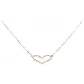 Autre Marque Collana in diamante AHKAH Believe Heart Au750