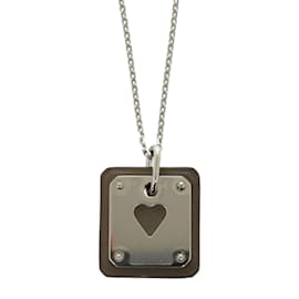 Collier en cuir et métal Ace of Hearts d'Hermès