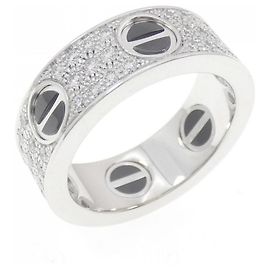 Cartier Love Ring aus 18K Weißgold
