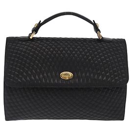 Borsa vintage Bally in pelle trapuntata