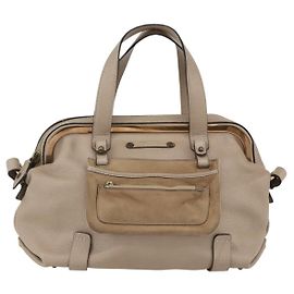 Chloé Borsa a tracolla convertibile in pelle e suede Chloe Abby
