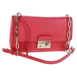 Borsa a Spalla Sound Chain Prada in Pelle Saffiano Piccola