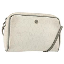 Borsa a spalla vintage Honeycomb in tela Christian Dior