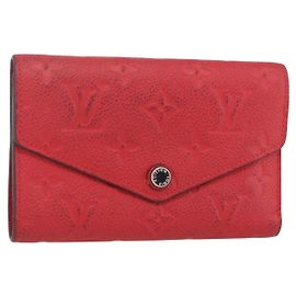 LOUIS VUITTON Empreinte Geldbörse Curie's Kompakte Geldbörse M60735 Auth fm5008