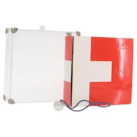 Porte-papier LOUIS VUITTON LV Cup puzzle Rouge Blanc LV Auth 157284SAM - Louis Vuitton