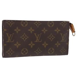 LOUIS VUITTON Monogram Bucket GM Accessory Pouch LV Auth 159669