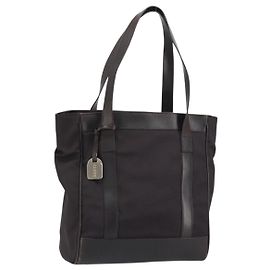 GUCCI Tote Bag aus Canvas Braun Silber 002 1705 0405 Auth 151538
