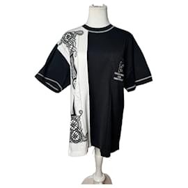 Autre Marque Camiseta Vintage Kansai Yamamoto Abstracto para Hombre Negra Blanca M/L