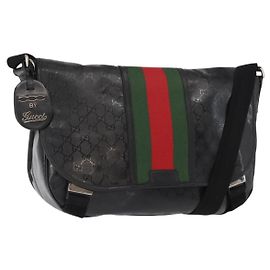 Gucci 500 Web Double Buckle Messenger GG Imprime