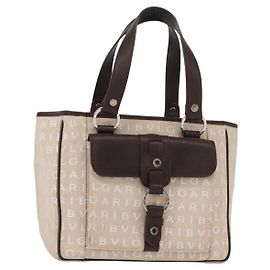 Bulgari Borsa Bvlgari Logomania in tela