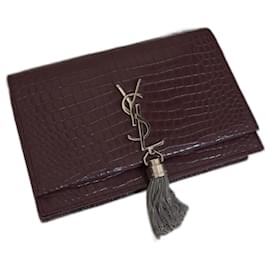 Sac Saint Laurent Kate Monogram à Frange - Yves Saint Laurent