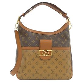 Bolsa de ombro hobo Dauphine MM M45195 em monograma Louis Vuitton